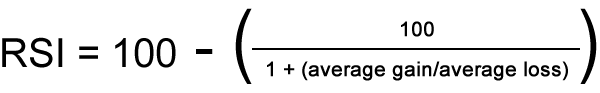 RSI formula