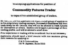 turtle trader want ad